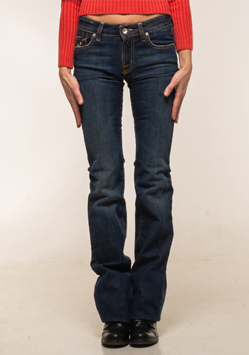 Купить премиум бренды джинсы jacob cohen фото. Модные джинсы клеш низкая талия 2024 Коэн купить Киев