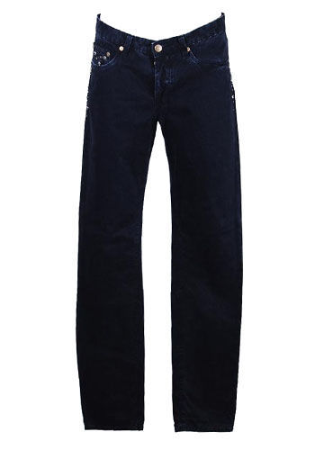 Чоловічі джинси Італія бренди 2023-2024. Мужские джинсы черные Daniele Alessandrini купить дешево