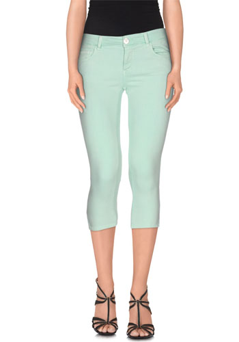 Штани жіночі з низькою посадкою літо. Цветные бриджи TWINSET Женские брюки джинсы капри купить Киев