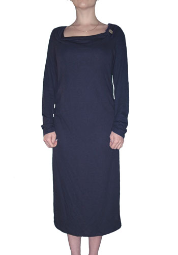 Жіночі плаття з довгим рукавом 2024. Жіночій одяг з Італії дешево. Трикотажное платье Diana Galesi