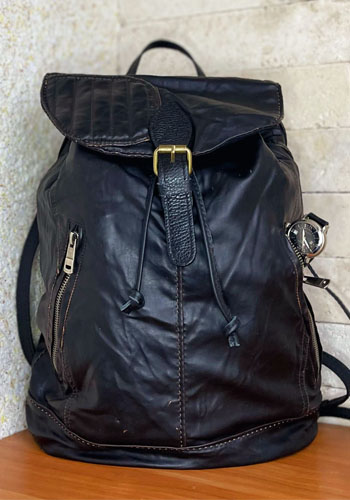 Кожаный модный винтажный рюкзак 2023 купить Киев фото hot-sale интернет магазин Рюкзакі модні Італія
