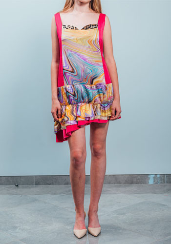 Женское летнее платье короткое цветное Италия. Платья лето 2023 купить недорого Киев 